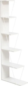 Βιβλιοθήκη mini Tars λευκό 50x22x150εκ 50x22x150 εκ.