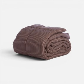 Πάπλωμα Υπέρδιπλο (240x220) 2 Όψεων Nef-Nef Homeware Chroma Coffee