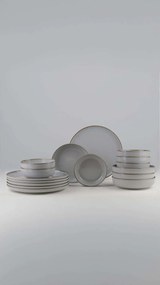 Dinner Set (18 Pieces) MOD18Y4B730955 Grey