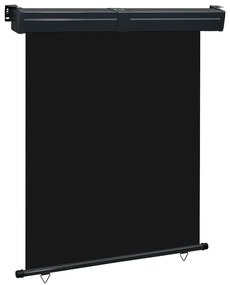 vidaXL Σκίαστρο Βεράντας Πλαϊνό Μαύρο 145 x 250 εκ.