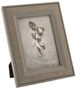 Κορνίζα Ξύλινη 86611 13x18cm Grey Ξύλο