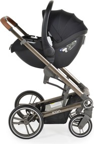 Car seat Macan/Icon/Hydra/ I-size with adaptors 40-86cm black