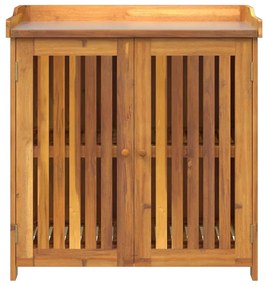 vidaXL Ντουλάπι Κήπου Φυσικό 93 x 41,5 x 98 εκ. Στερεό Ξύλο Ακακίας