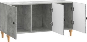 vidaXL Ντουλάπι TV 99 x 34,5 x 50 cm Γκρι Σκυροδέματος