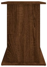 vidaXL Βάση Ενυδρείου Καφέ Δρυς 101x41x58 εκ. από Επεξεργασμένο Ξύλο