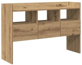 vidaXL Sideboard Artisan Oak 105x30x70 cm Κατασκευασμένο ξύλο