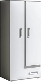 Ντουλάπα Apetito δίφυλλη - 85.00Χ50.00Χ192.00cm