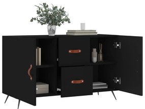 vidaXL Ντουλάπι Μαύρο 100x36x60 εκ. από Επεξεργασμένο Ξύλο