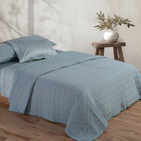 Κουβερλί Υπέρδιπλο (230x240) Nef-Nef Homeware Elements Olympia Silver - Blue