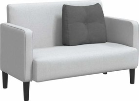 vidaXL Μαξιλάρι Πλάτης Σκούρο Γκρι 60 x 50 x 24 cm ύφασμα
