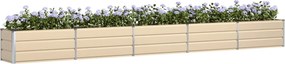 vidaXL Γλάστρα Ελεφαντόδοντο 480 x 50 x 45 εκ Επικαλυμμένος Χάλυβας