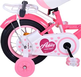 Ashley 12 Inch 21,5 cm Girls Coaster Brake Dark Pink