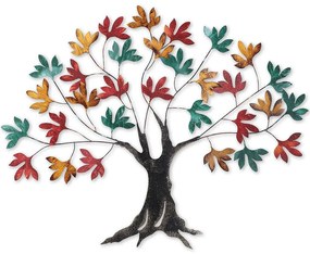 Διακοσμητικό Τοίχου Yggdrasil 930DYU1120 115x94x4cm Multi Wallity Metal