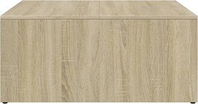 vidaXL Τραπεζάκια Ζιγκόν 2 τεμ. Sonoma Δρυς Επεξ. Ξύλο &amp; Μέταλλο