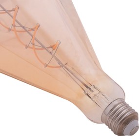 ΛΑΜΠΤΗΡΑΣ LED FILAMENT 8W E27 3000K GOLD COLOR DIMMABLE HM4057