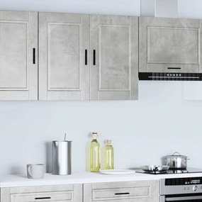 VidaXL ντουλάπι τοίχου κουζίνας "Porto" Σκυρόδεμα Γκρι