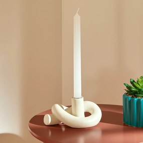 Κηροπήγιο (16x8x12) A-S Flow 210194 White