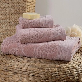 Πετσέτα Livingry Salmon Nef-Nef Σώματος 70x140cm 100% Cotton