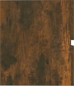 vidaXL Ντουλάπι Νιπτήρα Καπνιστή Δρυς 41x38,5x45 εκ. Επεξεργ. Ξύλο