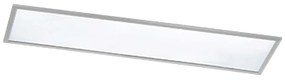 Φωτιστικό Οροφής - Πλαφονιέρα Phoenix 674011207 30W Led 120x30x4,2cm Nickel Mat Trio Lighting Metal