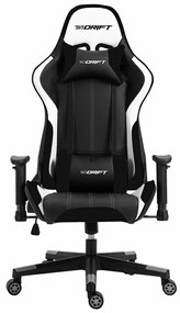 Καρέκλα Παιχνιδιού DRIFT DR175CARBON Λευκό Μαύρο