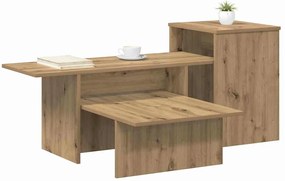 vidaXL Τραπέζι κονσόλας Artisan Oak 91,5 x 35 x 38,5 εκ