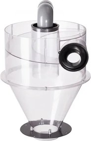 VEVOR Cyclone Dust Separator Vacuum Cleaner Separator 4" for 18.9-37.85L Tank