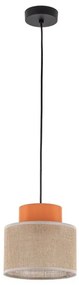 Κρεμαστό Φωτιστικό Οροφής E27 15W IP20 Duo TK Lighting-3255-Κίτρινο 3255