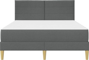 vidaXL Σκελετός Κρεβατιού 120 x 200 cm Σκούρο Γκρι