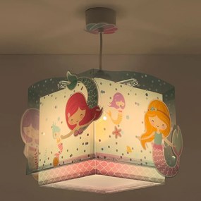 Mermaids παιδικό φωτιστικό οροφής (63442) - Πλαστικό - 63442