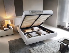 Επενδυμένο κρεβάτι Prius-160 x 200-Leuko