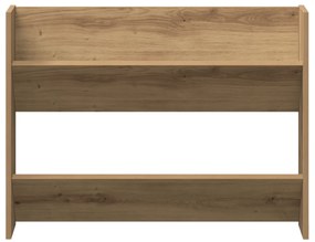 vidaXL Ντουλάπες παπουτσιών τοίχου 2 pcs artisan δρυς 60 x 18 x 60 εκ
