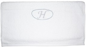 Πετσέτα μονόγραμμα Προσώπου 50x100 Η Λευκό Viopros