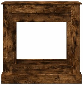 vidaXL Πλαίσιο Τζακιού Καπνιστή Δρυς 90x30x90 εκ. από Επεξ. Ξύλο