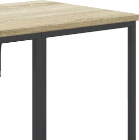 vidaXL Κρεμάστρα Ρούχων με Ράφια Sonoma Δρυς από Επεξεργασμένο Ξύλο