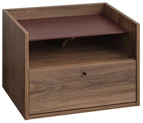 Liberta MARSALA ΚΟΜΟΔΙΝΟ 1ΠΟΡΤΑ 1ΡΑΦΙ ΚΑΡΥΔΙ 64x45xH45cm 64x45xH45cm 09-1693