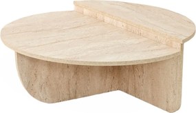 Τραπεζάκι Σαλονιού Τραβερτίνη MEVAL 90x35