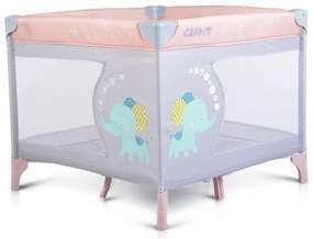 ΠΑΡΚΟΚΡΕΒΑΤΟ MONI CANGAROO PLAY YARD GIANT LIGHT PINK 3800146248314