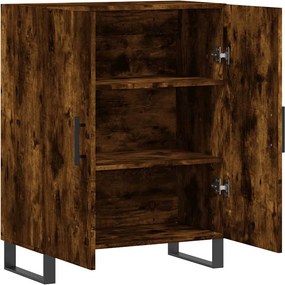 vidaXL Ντουλάπι Καπνιστή Δρυς 69,5 x 34 x 90 εκ. Επεξεργασμένο Ξύλο