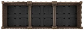 vidaXL Ζαρντινιέρα 120 x 40 x 23 εκ. από Πολυπροπυλένιο