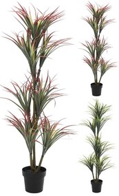 Tεχνητό φυτό σε γλάστρα Γιούκα, 140cm, σε 2 επιλογές χρώματος