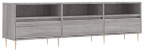 vidaXL Έπιπλο Τηλεόρασης Γκρι Sonoma 150x30x44,5 εκ. από Επεξεργ. Ξύλο