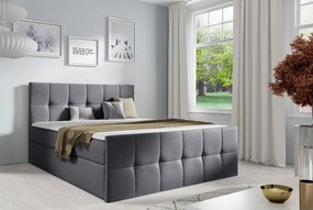 Επενδυμένο κρεβάτι Charlotte-Gkri Skouro-160 x 200