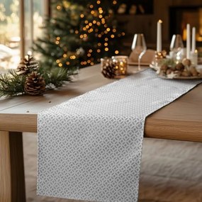Beauty Home ΡΑΝΝΕΡ ΖΑΚΑΡ ΕΚΡΟΥ-ΑΣΗΜΙ   40 cm x 1,5 m