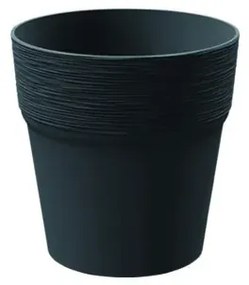 MarHome ΓΛΑΣΤΡΑ ΑΝΘΡΑΚΙ FURU ΣΤΡΟΓΓΥΛΗ Φ12x12.2cm 10/300ΚΙΒ  09-DFA120-S433