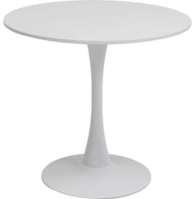 Τραπέζι Schickeria Λευκό 80x80x74 εκ. - Λευκό