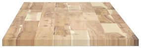 vidaXL Ράφια Κρεμαστά 3 Τεμ. 160x40x2εκ Ακατέργαστο Μασίφ Ξύλο Ακακίας