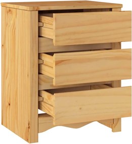 vidaXL Τραπεζάκι σαλονιού Drammen Δρυς 45 x 35 x 56 εκ.