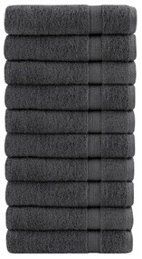 Πετσέτες Μπάνιου Premium SOLUND 10 Τεμ Ανθρακί 70x140εκ 600gsm 137162