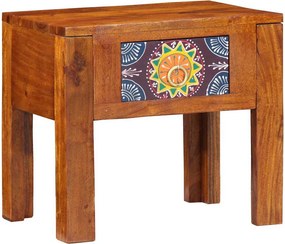 vidaXL Τραπεζάκι Πλευράς Καφέ 40 x 30 x 36 εκ.
